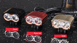 4-Modes Bicycle Headlight Bike Lamp With USB