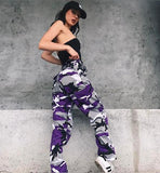 Street Style Women Camo Pants