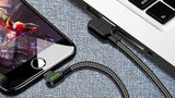 Unbreakable 90°  Gamers Braided Charging Cable