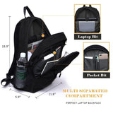 Sports Backpack W/Ball Net & USB Port