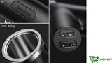 2-in-1 Car Charger & Cigarette Lighter Socket Made to Be Best Driving Companion