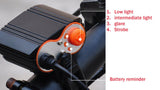 4-Modes Bicycle Headlight Bike Lamp With USB