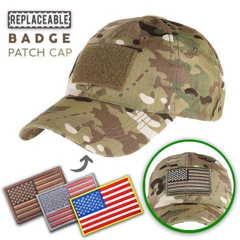 Replaceable Badge Patch Cap