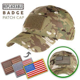 Replaceable Badge Patch Cap