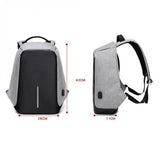 Anti Theft Backpack with USB Charger Port