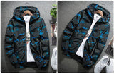 Men's Camouflage Windproof Hooded Jacket