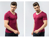 2019 New Men's  Ice Silk Quick Dry T-Shirt（L-4XL）