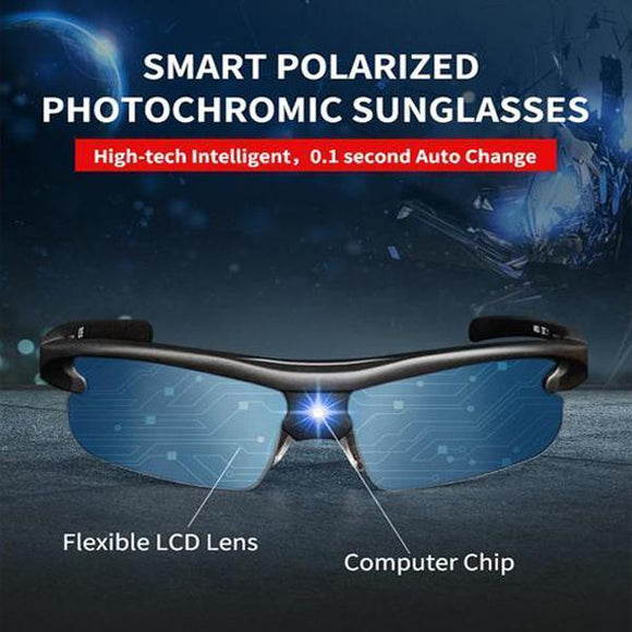 Automatically Switches Color-Changing Sunglasses