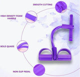 4-Tube Pedal Fitness Rope for Women & Men