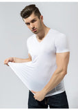 2019 New Men's  Ice Silk Quick Dry T-Shirt（L-4XL）