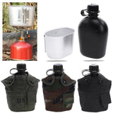 Military Water Bottle Aluminum Cooking Cup-1L