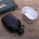 Military Water Bottle Aluminum Cooking Cup-1L
