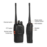 Walkie Talkie UHF Two-Way Radio(1 SET/ 2Pcs)