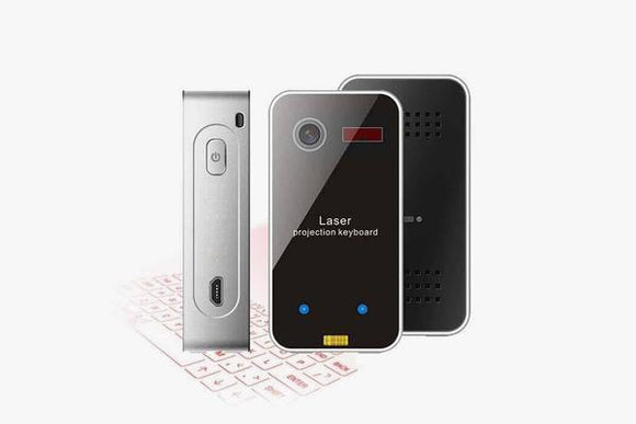 Pocket-Size Wireless Laser Keyboard