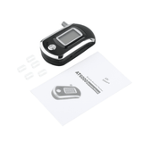 Police-grade Professional Alcohol Tester Breathalyzer with LCD Display And 5 Mouthpiece - CozyBuy
