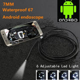 MINI Endoscope Camera PC Android 7mm Lens Waterproof Inspection Borescope Micro OTG USB Car Camera Endoscope