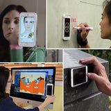 Anti Gravity Phone Bag Case For iPhone X 8 7 6S Plus Antigravity TPU Frame Magical Nano Suction Cover Adsorbed Car Case