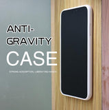 Anti Gravity Phone Bag Case For iPhone X 8 7 6S Plus Antigravity TPU Frame Magical Nano Suction Cover Adsorbed Car Case