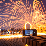 Card Size Adjustable Carbon Fiber Mobile Phone Photography Tripod