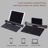 2 in 1 Rollable bluetooth keyboard and speaker