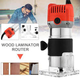 Router Trimmer Electric Hand Trimmer Motor Carving Machine Carpenter Woodworking Trimmer Power Tool