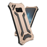 New Futuristic Style Aluminum Full Wrap Protective Metallic Case for Samsung Galaxy S10 / S9 / S8 / Note 10 Series