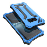 New Futuristic Style Aluminum Full Wrap Protective Metallic Case for Samsung Galaxy S10 / S9 / S8 / Note 10 Series