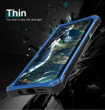 New Futuristic Style Aluminum Full Wrap Protective Metallic Case for Samsung Galaxy S10 / S9 / S8 / Note 10 Series