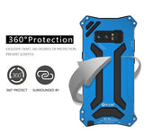 New Futuristic Style Aluminum Full Wrap Protective Metallic Case for Samsung Galaxy S10 / S9 / S8 / Note 10 Series