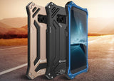 New Futuristic Style Aluminum Full Wrap Protective Metallic Case for Samsung Galaxy S10 / S9 / S8 / Note 10 Series