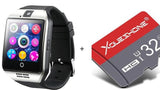 Q18 Bluetooth Smart Watch  With Touch Screen (With 32G Memory Card )