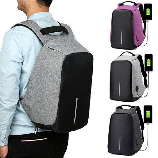 Anti Theft Backpack with USB Charger Port