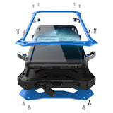 New Futuristic Style Aluminum Full Wrap Protective Metallic Case for Samsung Galaxy S10 / S9 / S8 / Note 10 Series