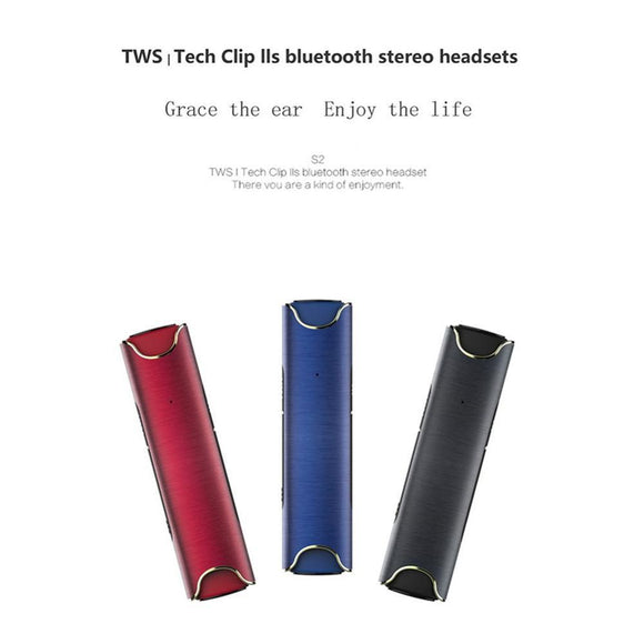 Bluetooth V5.0 True Wireless  with Charging Box IPX7 Waterproof - CozyBuy