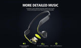 Wireless Bone Conduction Bluetooth Waterproof Running Sports Neckband Earphones