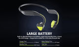 Wireless Bone Conduction Bluetooth Waterproof Running Sports Neckband Earphones