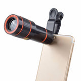 HD 12x Optical  Zoom Telescope Lens - Long-Focus Lens For Phone