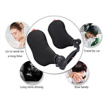Breathable Car Headrest Neck Pillow Support for Travel 180 degree Rotatable - CozyBuy