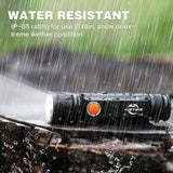 Magnetic LED Tactical Flashlight - Powerful, Multifunctional & USB Chargeable