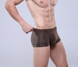 Men's Ice Silk Mesh Boxer Shorts For Summer