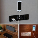 2 Pcs Car Non-Slip Silicone Sticky Gel Pad