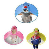 Children Umbrella Cartoon Cloak Hooded Raincoat，Sunwill Kid's Duck Raincoat