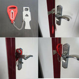 Family Personal Protective Portable Security Door Anti-theft Lock
