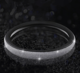 70%OFF!!-Crystal Steering Wheel Cover,15 Inch